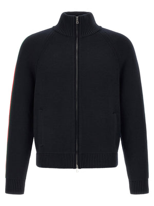 Gucci Web Ribbon Knitted Jacket