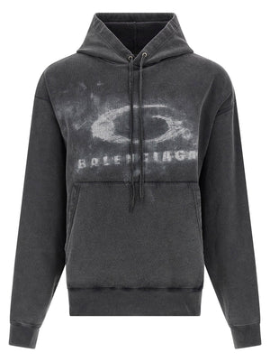 Balenciaga Washed Crayon Loop Hoodie