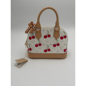 Louis Vuitton x Takashi Murakami Cherry Alma BB handbag