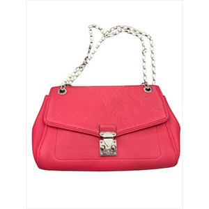 Louis Vuitton Monogram Empreinte Pochette Métis East West bag in red leather