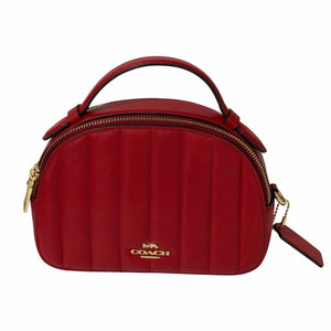 Coach Serena Satchel with Linear Quilting