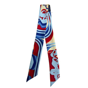 Hermes Brides de Gala Shadow Doll Twilly Scarf SG