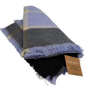 Just Cozy Plaid Blanket Scarf