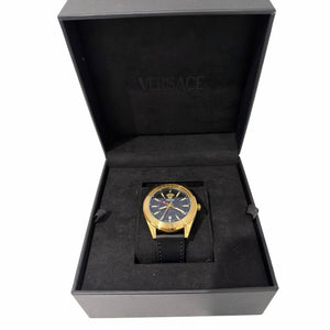 Versace V-Code GMT 42mm Quartz Watch