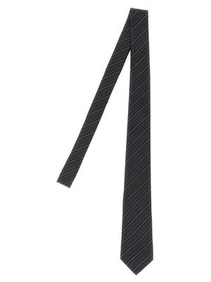 Saint Laurent Striped Tie