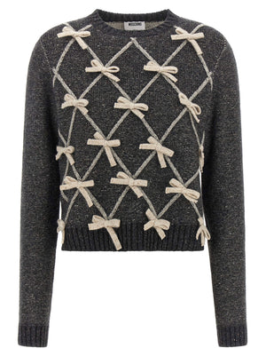 Moschino Bow Sweater