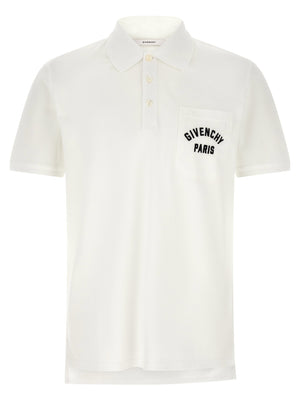 Givenchy Pocket Embroidery Polo Shirt