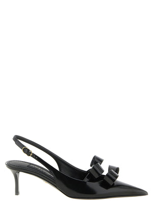 Dolce & Gabbana Coeur Slingbacks