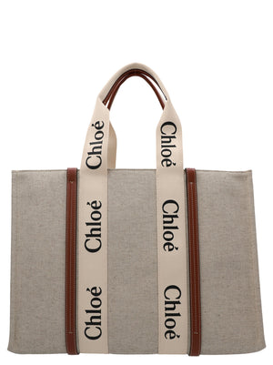 Chloé Chloé Medium Woody Shopping Bag