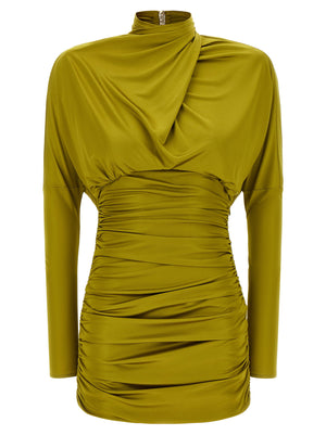 Balmain Draped Mini Dress
