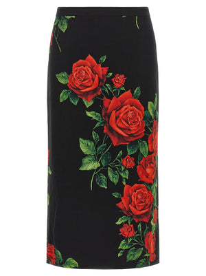 Dolce & Gabbana Rose Skirt