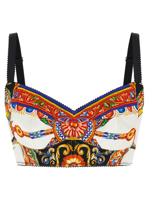 Dolce & Gabbana Dolce & Gabbana Carretto Crop Top