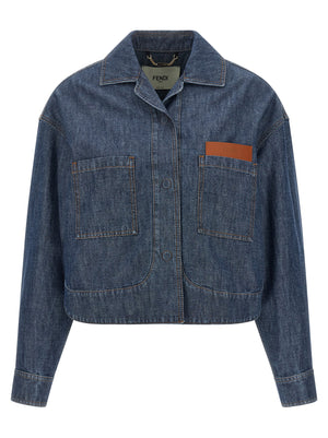 Fendi Chambray Denim Jacket