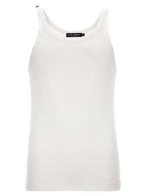 Dolce & Gabbana Ribbed Tank Top
