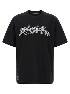 Dolce & Gabbana Dolce & Gabbana Logo Embroidery T-shirt