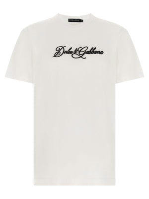 Dolce & Gabbana Dolce & Gabbana Logo Embroidery T-shirt