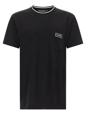 Dolce & Gabbana Dolce & Gabbana Logo Pocket T-shirt