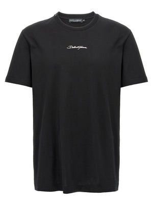Dolce & Gabbana Dolce & Gabbana Logo Embroidery T-shirt