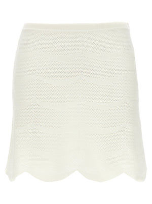 Tom Ford Crochet Mini Skirt