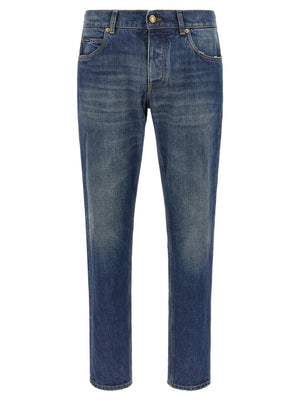 Dolce & Gabbana Dolce & Gabbana Logo Plaque Jeans