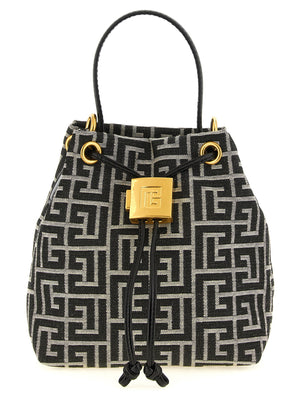 Balmain Pulse Mini Bucket Bag