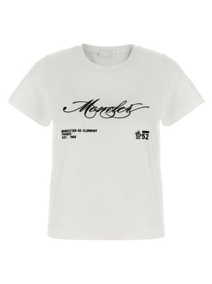Moncler Moncler Embroidery T-shirt