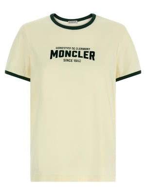 Moncler Moncler Flocked Logo T-shirt