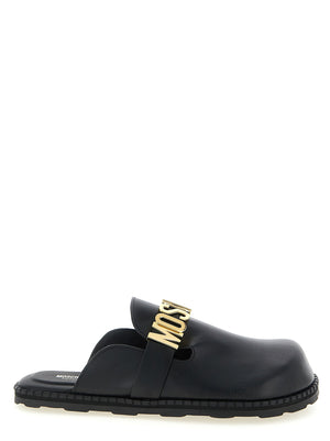 Moschino Leather Sabots