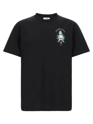 Casablanca Casablanca T-shirt With Hotel Emblem Print
