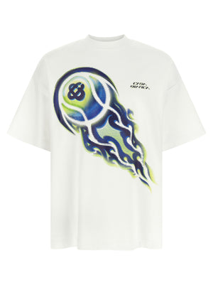 Casablanca Casablanca Flaming Tennis Ball T-shirt