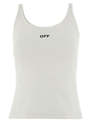 Off White Off Stamp Top