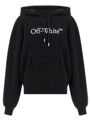 Off White Off White Big Logo Bookkish Hoodie