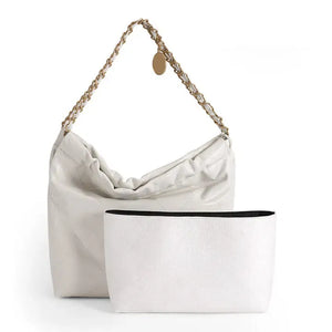 Color: Silver - HAVREDELUXE Anti-wear Buckle For Chanel Style22 Garbage Bag Organizer Ultra-light Reject Wear Non-destructive Transformation