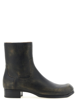 Maison Margiela Vintage Leather Ankle Boots
