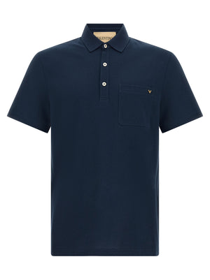 Valentino Garavani Vgold Polo Shirt
