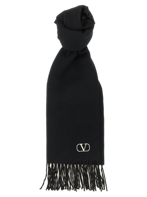Cashmere Scarf Valentino Garavani With Fringes