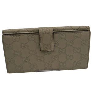 Gucci Guccissima Leather Continental Wallet
