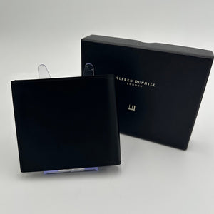 Alfred Dunhill men's bifold wallet Black