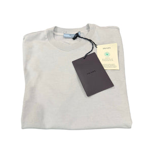 Prada short-sleeved cotton jersey crewneck t-shirt (M)
