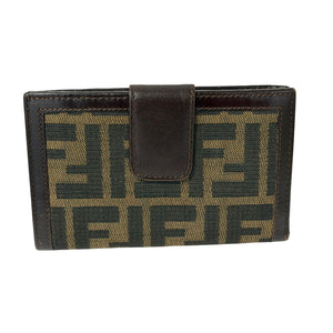 Fendi Vintage Zucca FF Monogram Bifold Wallet