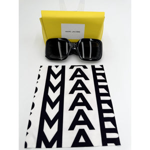 Marc Jacobs Bold Logo Square Sunglasses