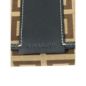 Givenchy 4G Monogram Canvas and Leather Compact Wallet