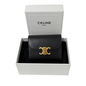 Celine Triomphe Small Flap Wallet
