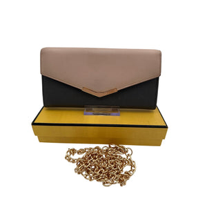 Fendi 2Jours Bicolor Envelope Continental Flap Wallet