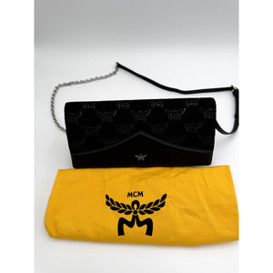 MCM Small Diamond Clutch in Lauretos Lurex Jacquard