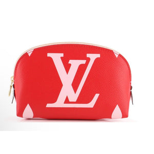 Louis Vuitton Monogram Giant Cosmetic Pouch in Rouge
